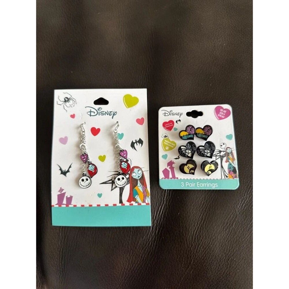 Disney The Nightmare before Christmas Earrings Jewelry Set